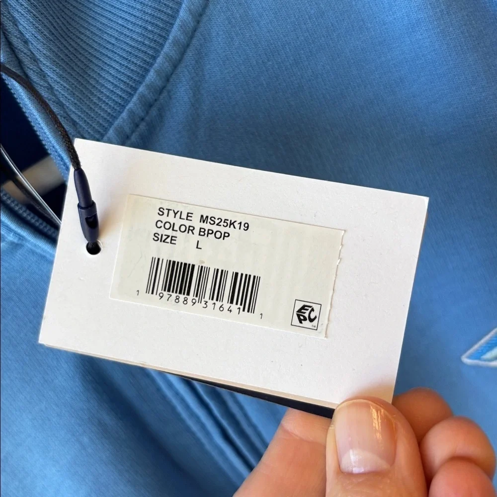 Peter Millar Sky Blue Pullover NWT